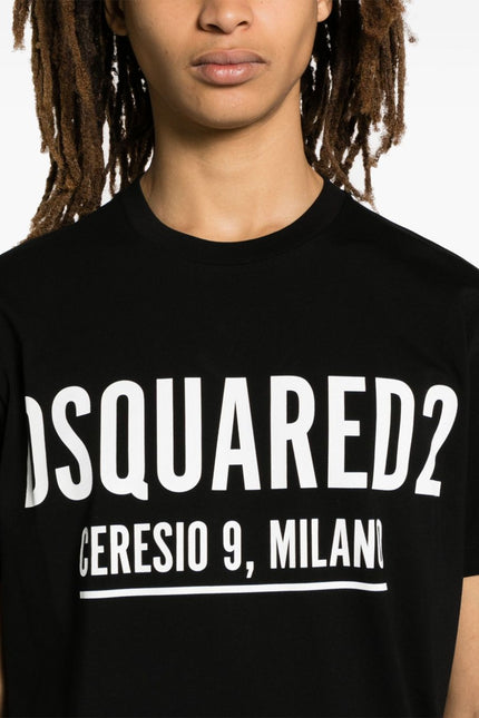 Dsquared2 T-Shirts And Polos Black