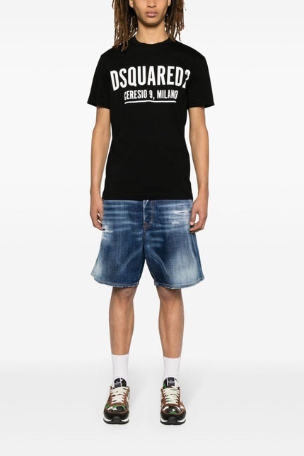 Dsquared2 T-Shirts And Polos Black