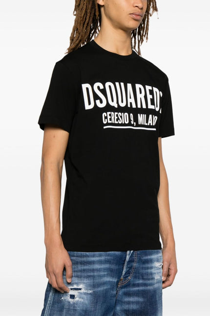 Dsquared2 T-Shirts And Polos Black