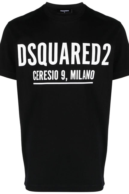 Dsquared2 T-Shirts And Polos Black