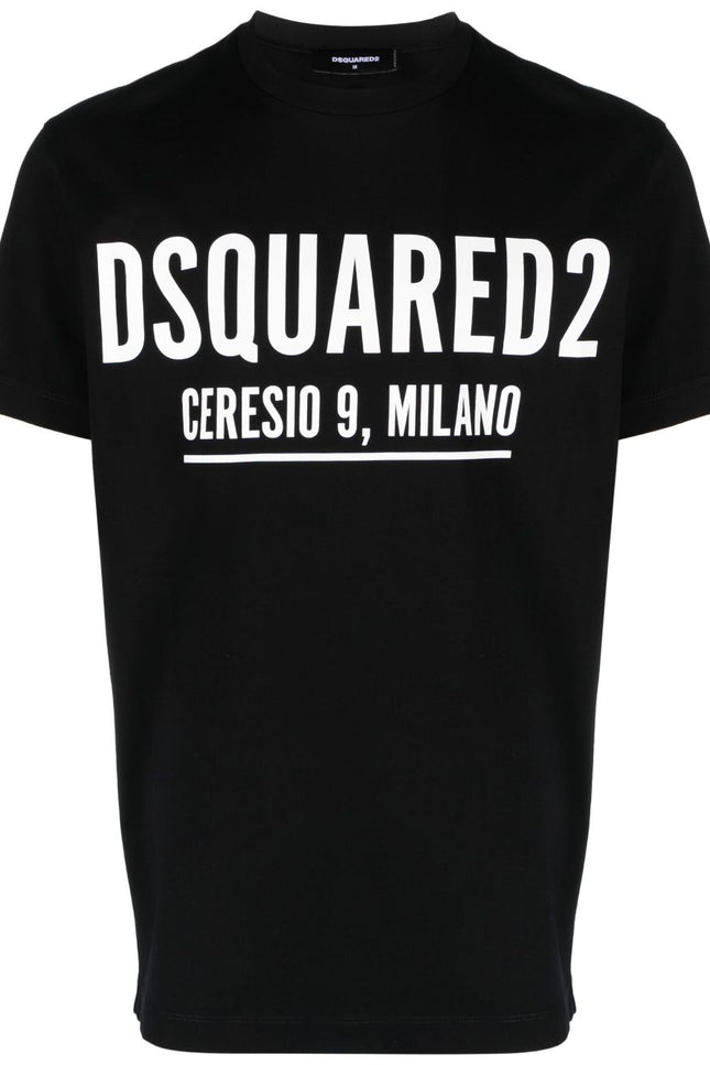 Dsquared2 T-Shirts And Polos Black