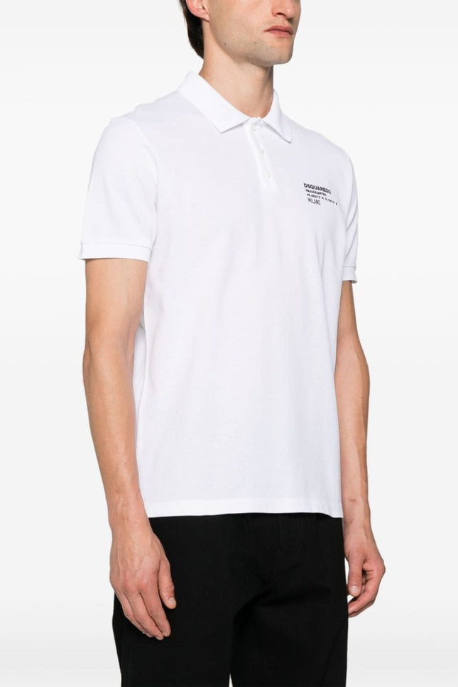 Dsquared2 T-shirts and Polos White