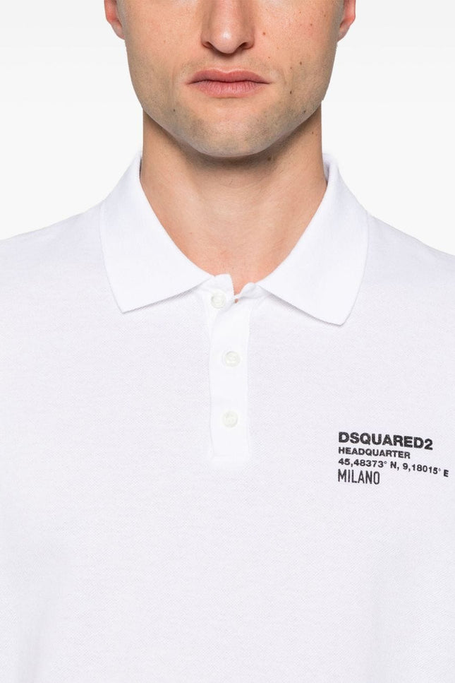 Dsquared2 T-shirts and Polos White