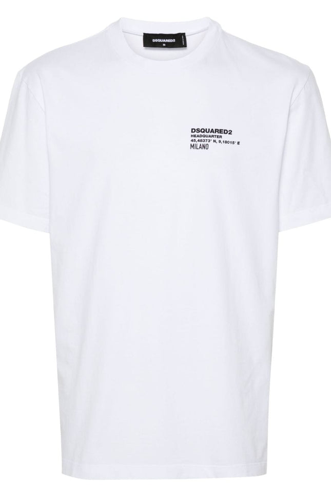 Dsquared2 T-shirts and Polos White