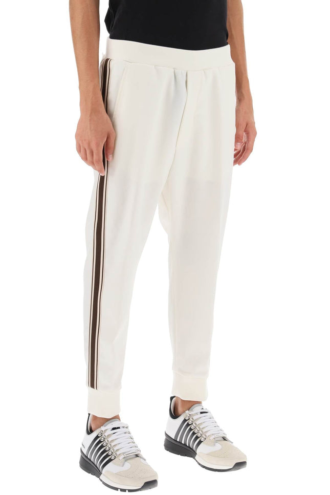 Dsquared2 wool blend tailored jog pants-men > clothing > trousers > joggers-Dsquared2-Urbanheer