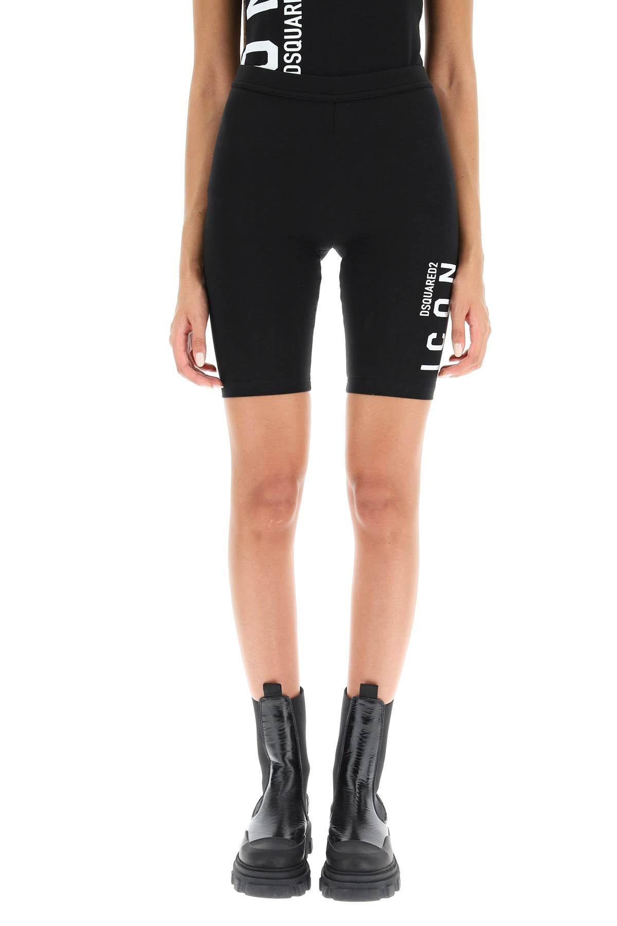 Dsquared2 'be icon' bike shorts