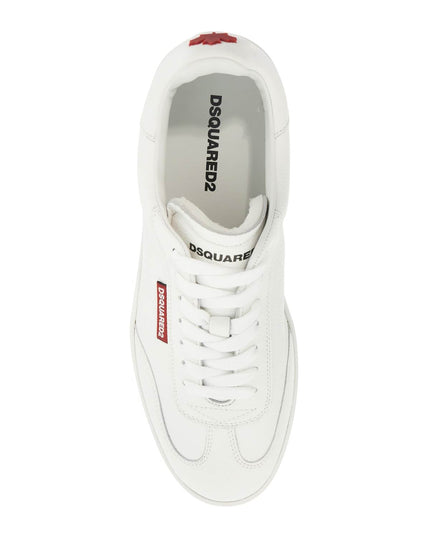 Dsquared2 leather deer print boxer sneakers box.