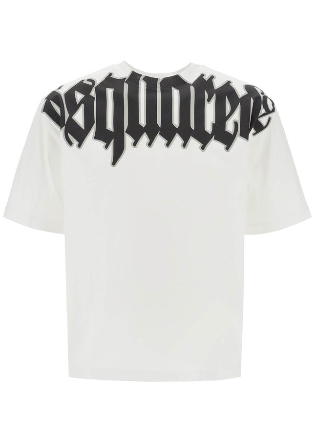 Dsquared2 loose logo print t-shirt with