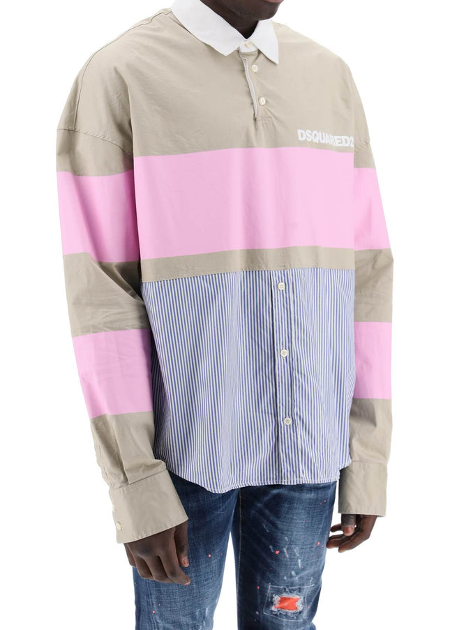 Dsquared2 oversized hybrid shirt