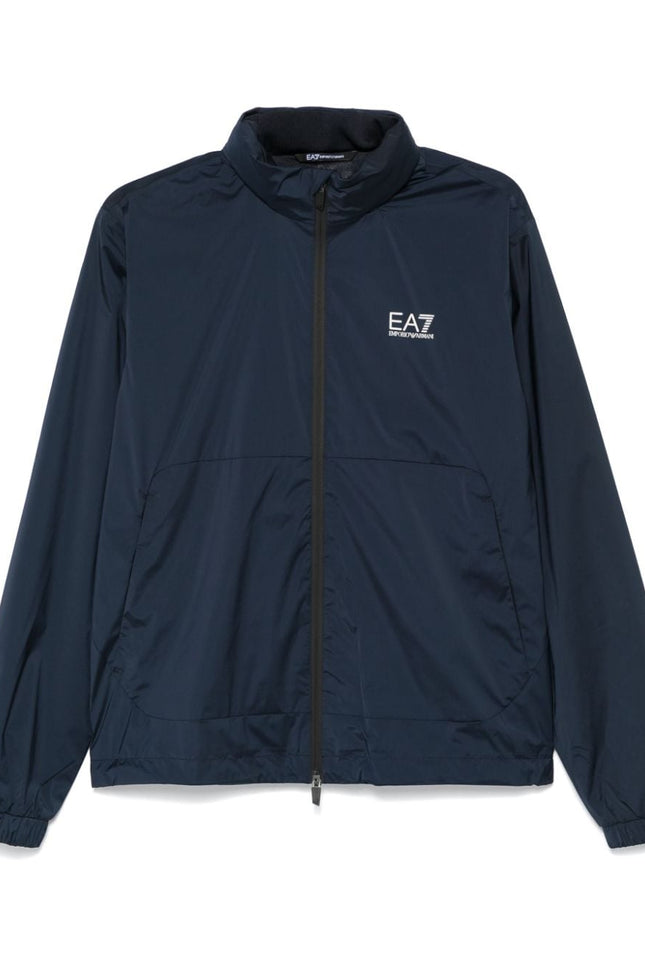 EA7 Coats Blue