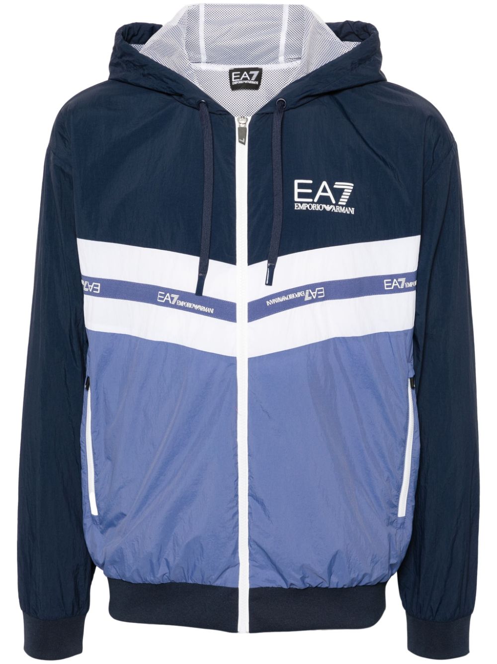 EA7 Coats Blue