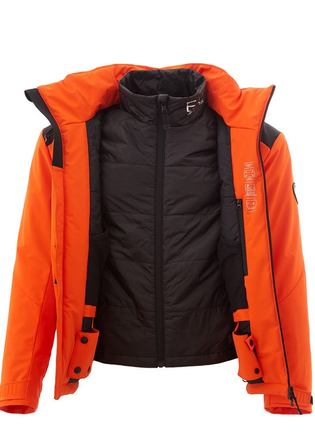 EA7 Emporio Armani Radiant Orange EA7 Lightweight Jacket