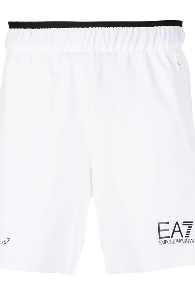 Ea7 Shorts White