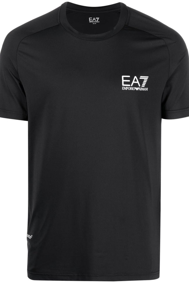 Ea7 T-Shirts And Polos Black