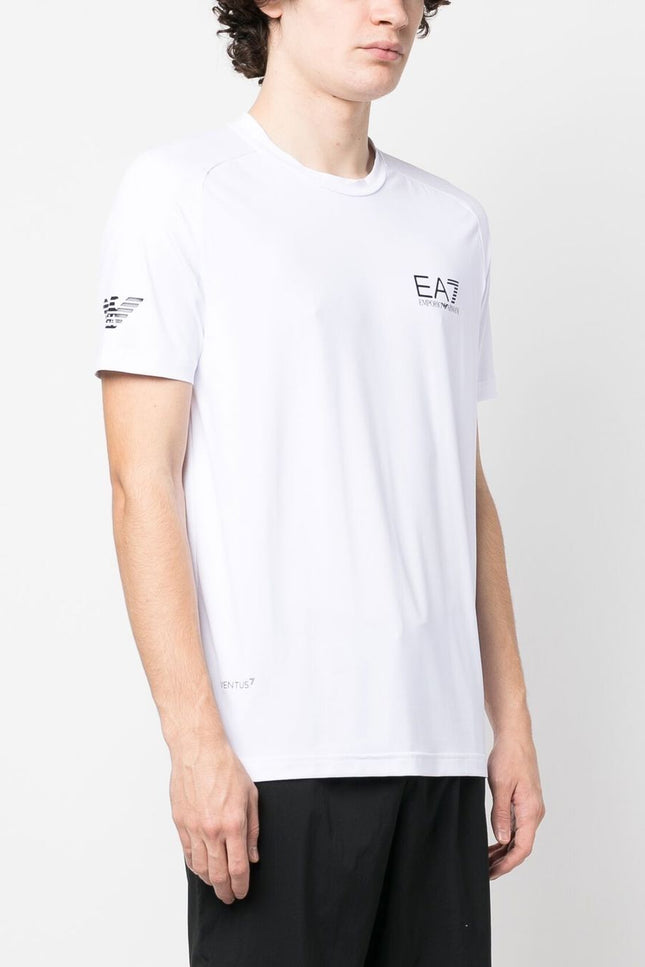Ea7 T-Shirts And Polos White