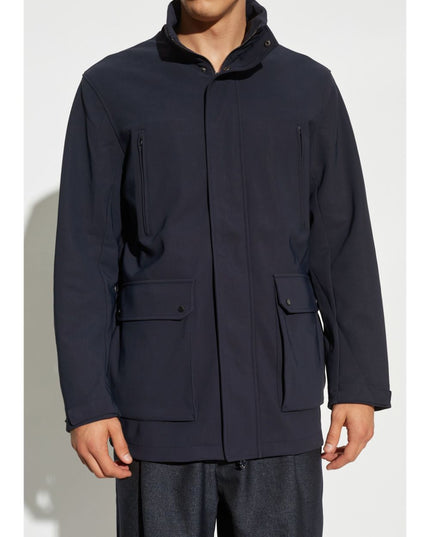 EMPORIO ARMANI CAPSULE Coats Blue