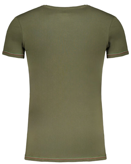 ERONAUTICA MILITARE GREEN MEN'S SHORT SLEEVED T-SHIRT-1