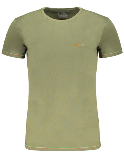 ERONAUTICA MILITARE GREEN MEN'S SHORT SLEEVED T-SHIRT-0