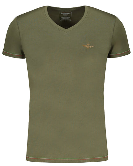 ERONAUTICA MILITARE GREEN MEN'S SHORT SLEEVED T-SHIRT-0