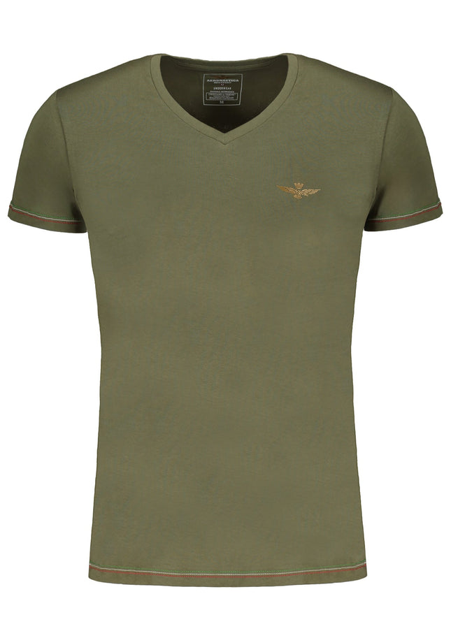 ERONAUTICA MILITARE GREEN MEN'S SHORT SLEEVED T-SHIRT-0