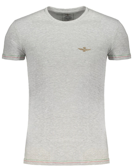 ERONAUTICA MILITARE MEN'S GRAY SHORT SLEEVE T-SHIRT-0