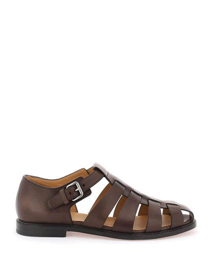 Church'S leather fisherman sandals