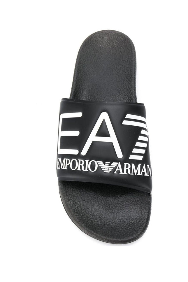 Ea7 Sandals Black