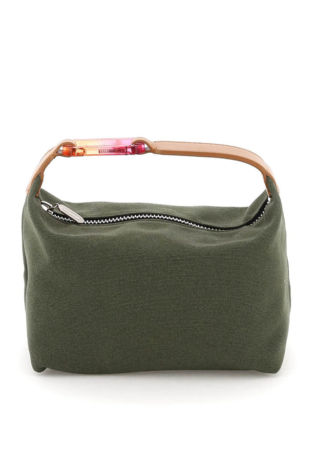 Eera cotton canvas moonbag - Green-bags-Eéra-os-Urbanheer