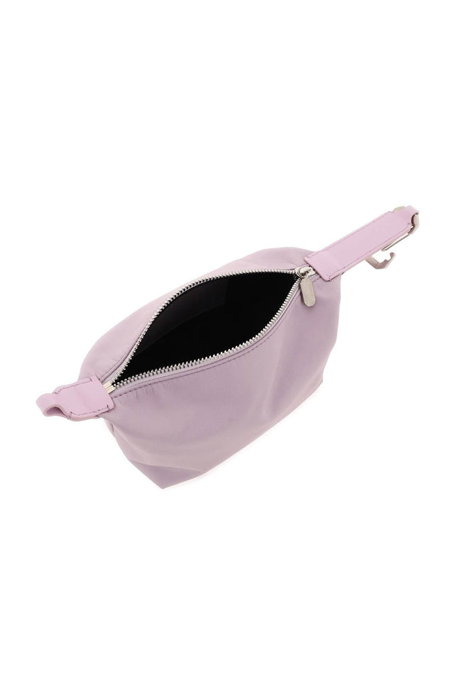 Eera laminated leather mini moonbag - Purple-bags-Eéra-os-Urbanheer