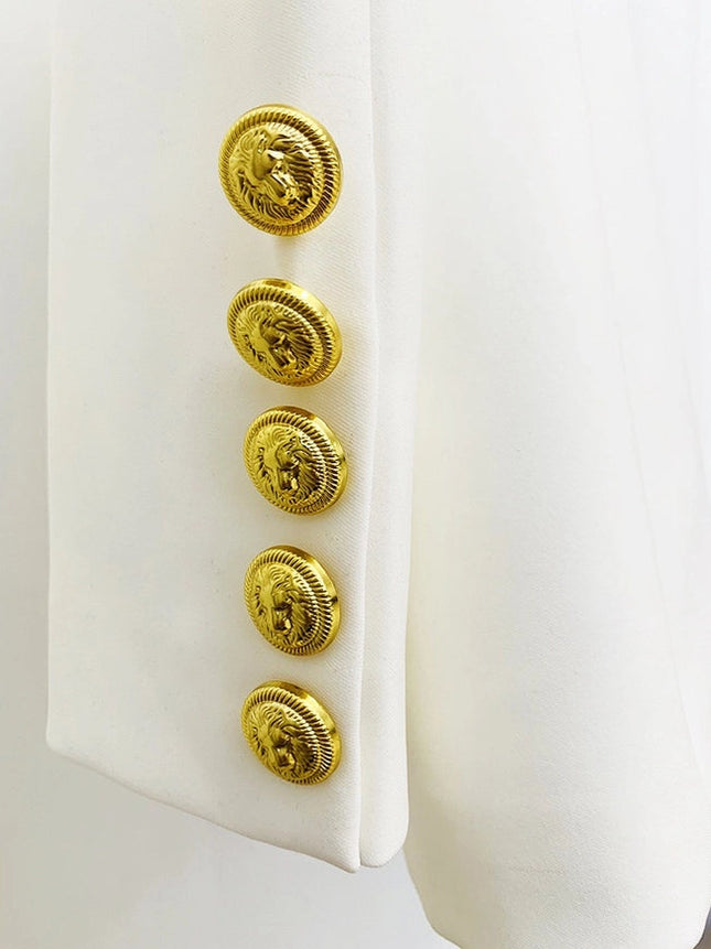 Elegant Slim Fit Blazer with Golden Beads-Blazer-Productseeker-Urbanheer