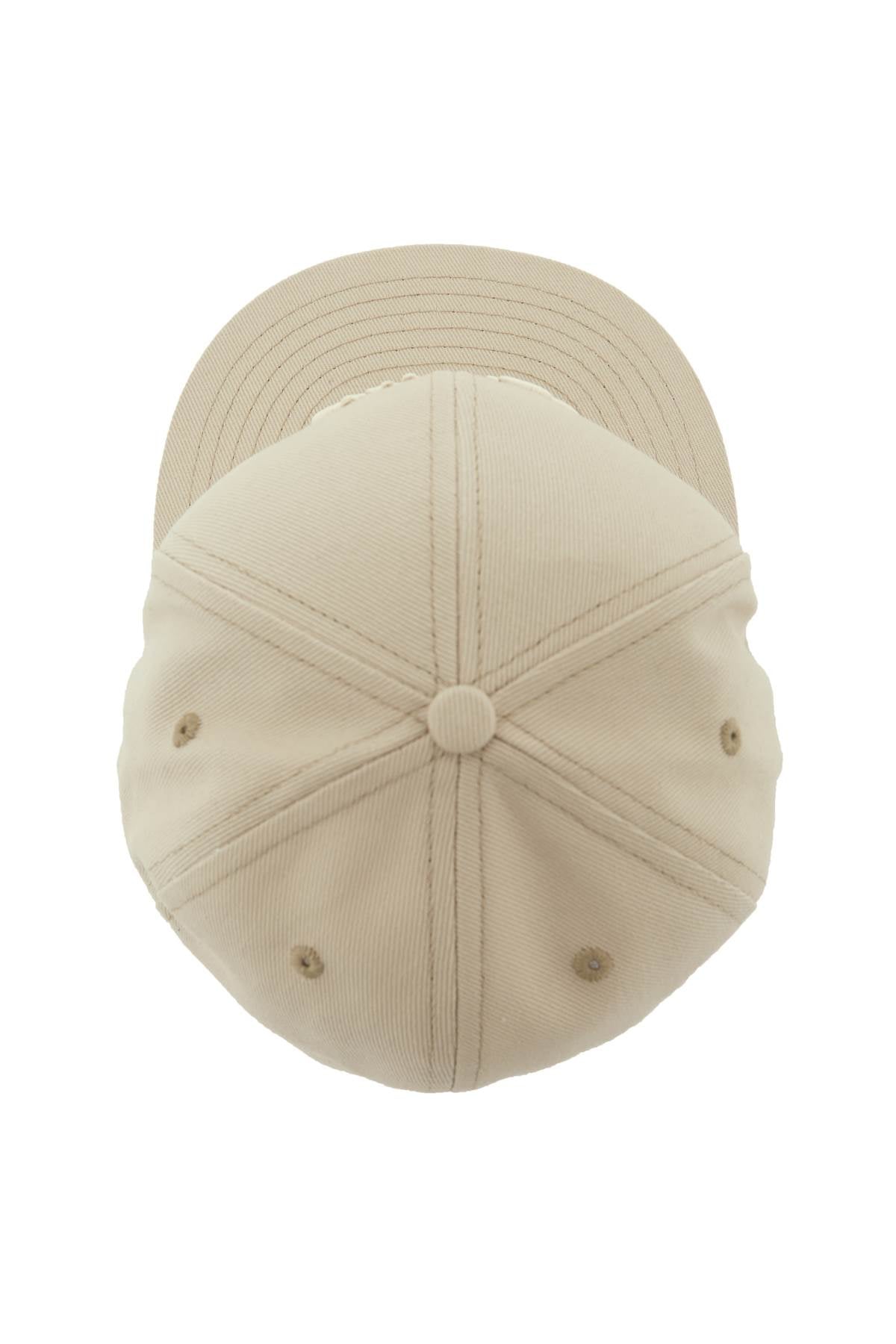 Embroidered Logo Baseball Cap-men > accessories > scarves hats & gloves > hats-Amiri-os-Beige-Urbanheer