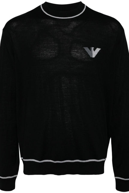 Emporio Armani Sweaters Black