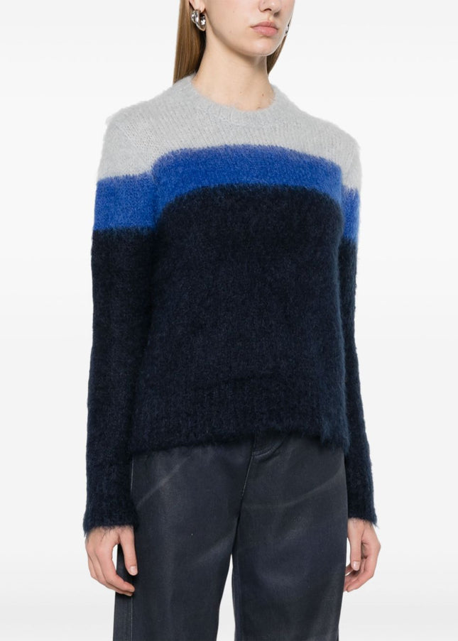 Emporio Armani Sweaters Blue