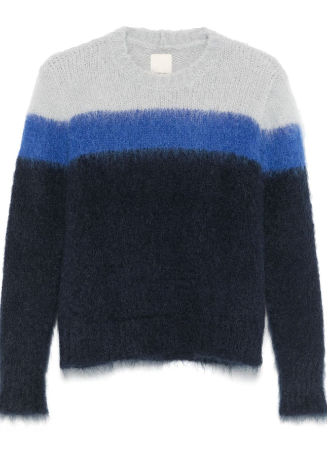 Emporio Armani Sweaters Blue