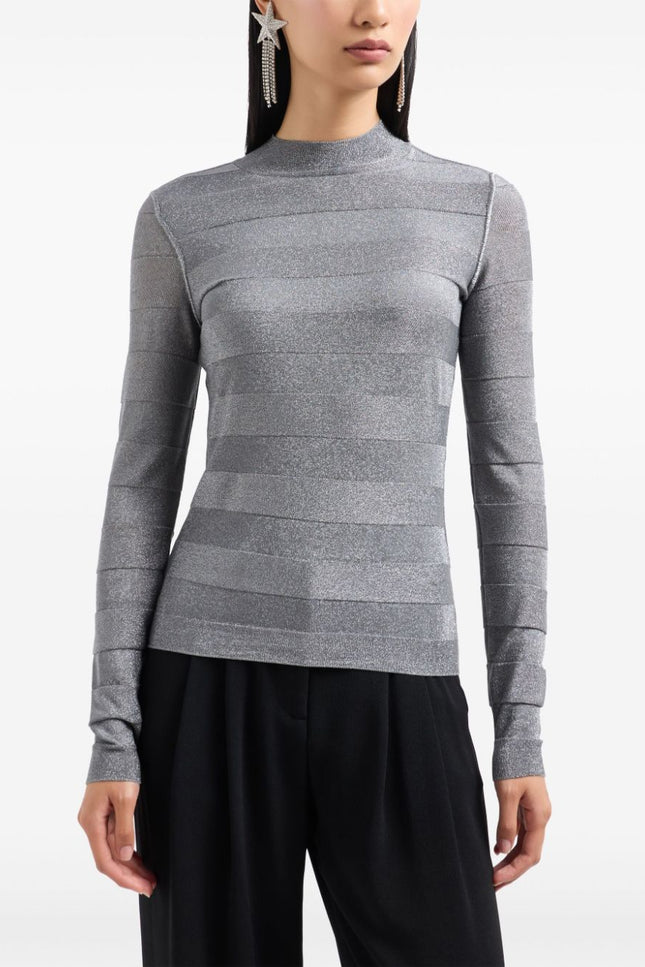 Emporio Armani Sweaters Grey