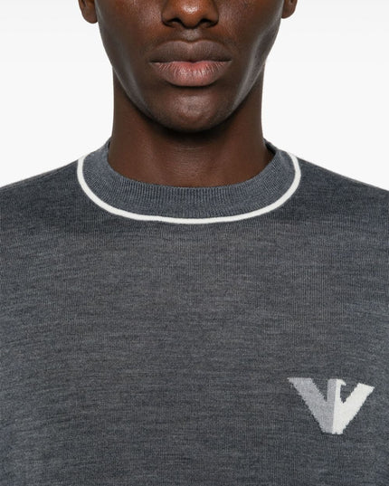 Emporio Armani Sweaters Grey