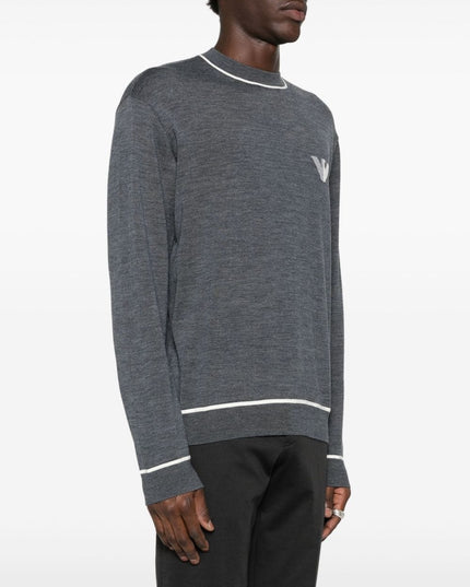 Emporio Armani Sweaters Grey