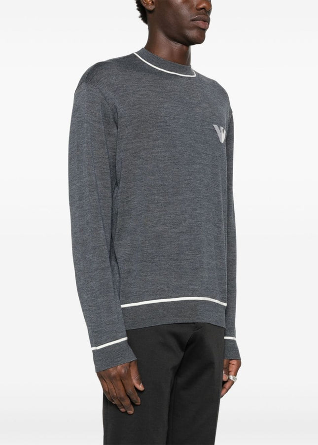 Emporio Armani Sweaters Grey