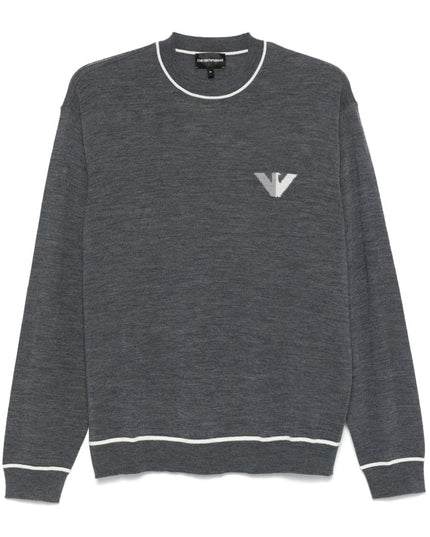 Emporio Armani Sweaters Grey