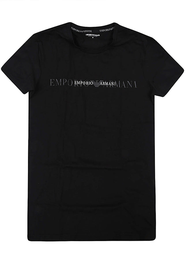 Emporio Armani T-shirts and Polos Black