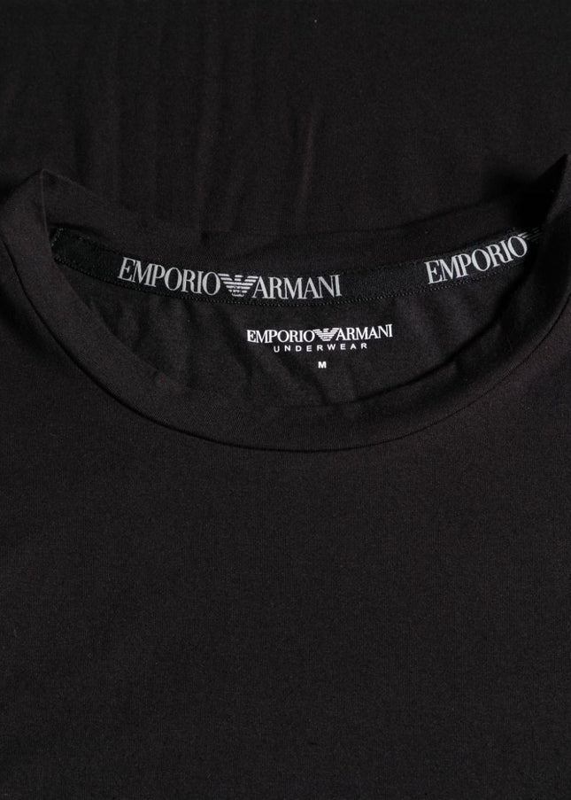 Emporio Armani T-shirts and Polos Black