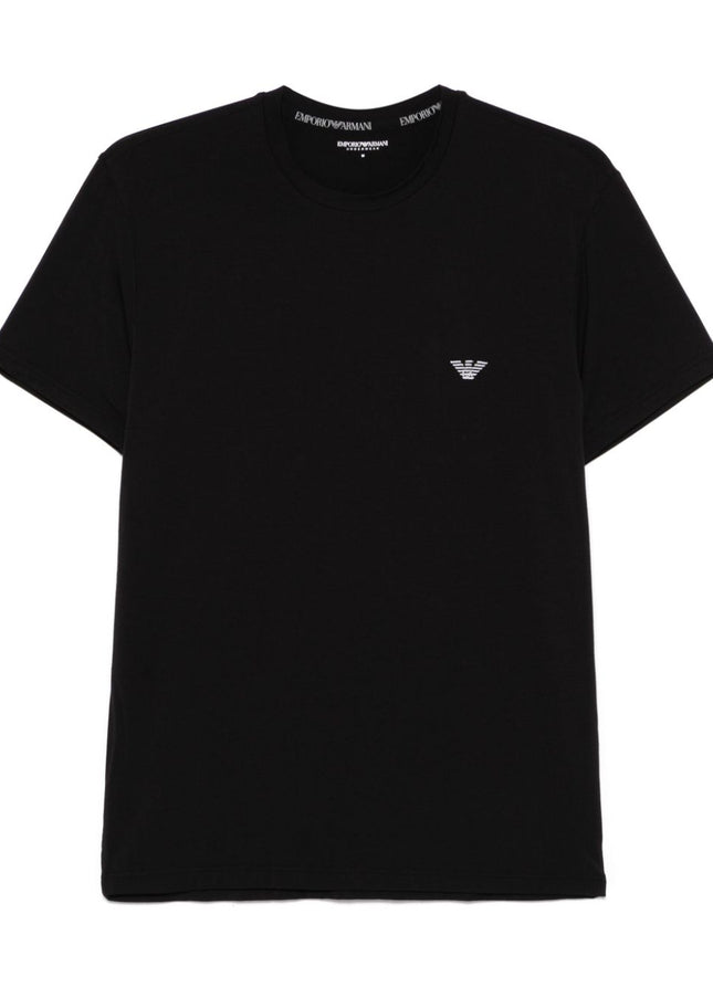 Emporio Armani T-shirts and Polos Black