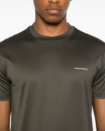 Emporio Armani T-shirts and Polos Green