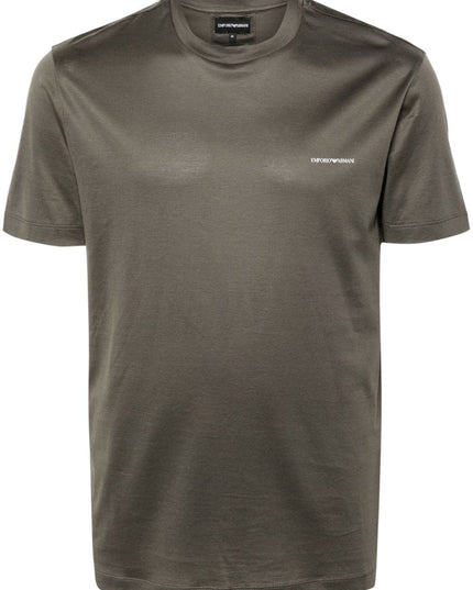 Emporio Armani T-shirts and Polos Green