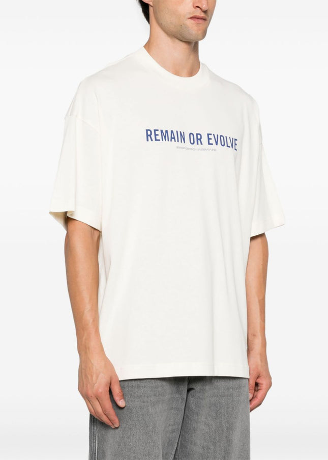 Emporio Armani T-shirts and Polos White