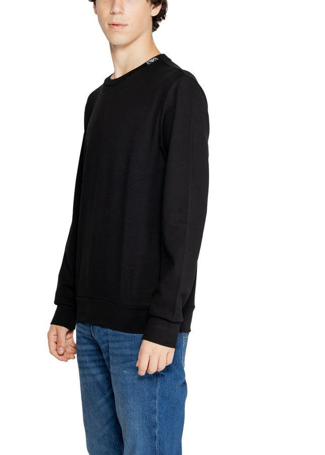 Emporio Armani Underwear Black Cotton Shirt