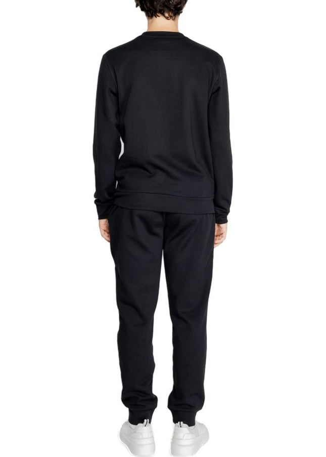 Emporio Armani Underwear Black Cotton Sweatsuit