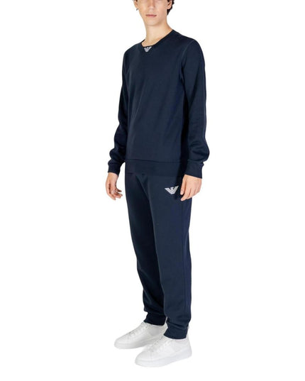 Emporio Armani Underwear Blue Cotton Sweatsuit