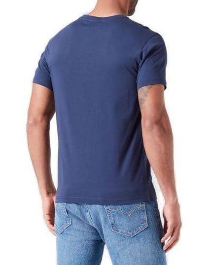 Emporio Armani Underwear Blue Cotton T-Shirt