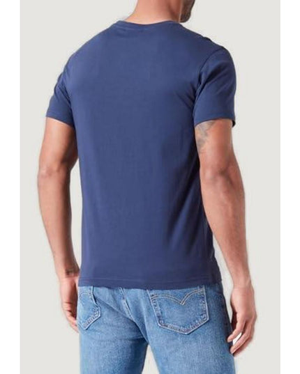 Emporio Armani Underwear Blue Cotton T-Shirt